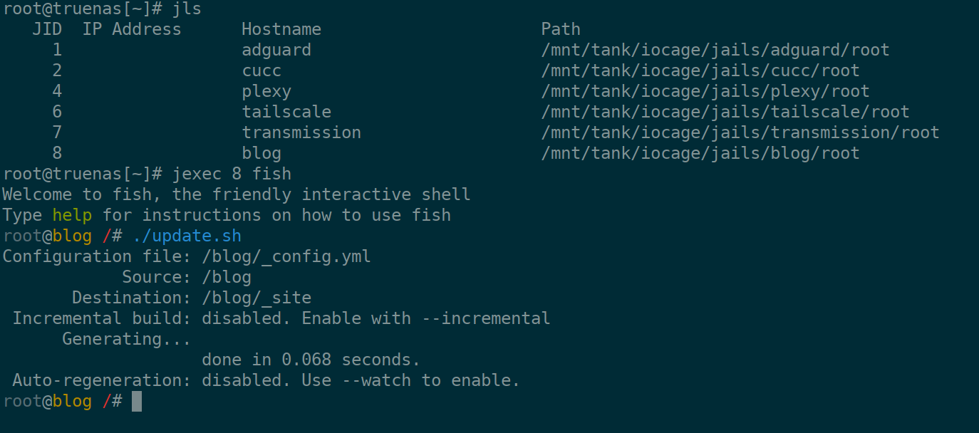 Tailscale daemon on the NAS